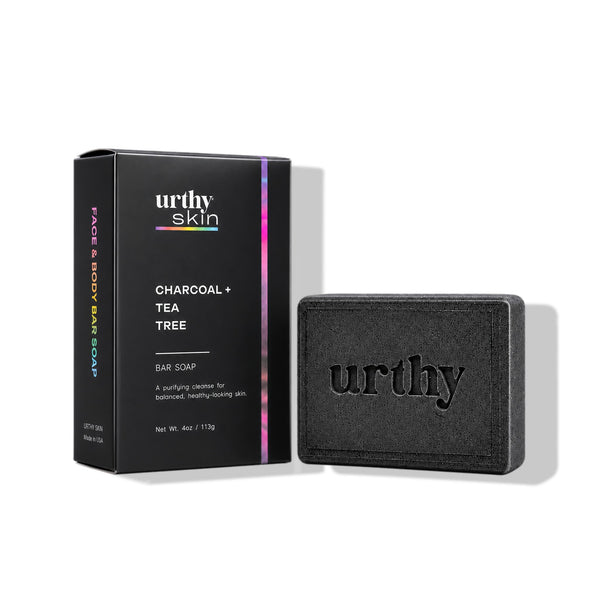 Charcoal Tea Tree Face & Body Bar Soap