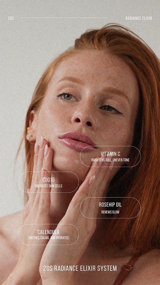 Radiance™ Vitamin C Face Serum for 20s