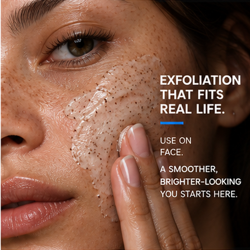 renewa exfoliation that fits real life
